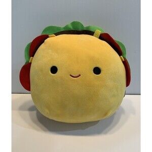 Squishmallows Tex The Taco 8" Plush Stuffed KellyToy Food Squad